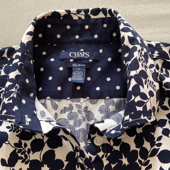 Chaps Women’s 3/4 Sleeve Shirt Blouse Size Large - Picture 4 of 6